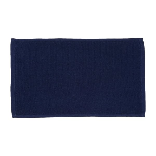 Towelsoft Light Weight Terry 100% cotton Sports Face Towel 11 inch x 18 inch Navy Face-EL1410-NVY